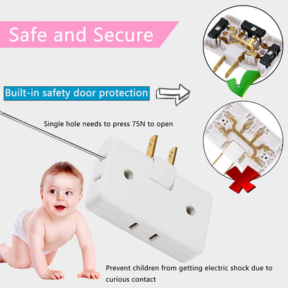 (🔥2025Last Day Promotion  - 49% off)2025-180 Degrees Rotatable Socket Converter